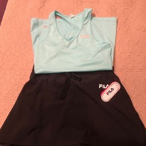 Fila tennis outfit